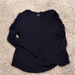 Old Navy Women's Classic Black Long Sleeve Tee